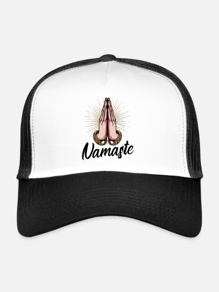 Yoga - Trucker Cap - Weiß/Schwarz