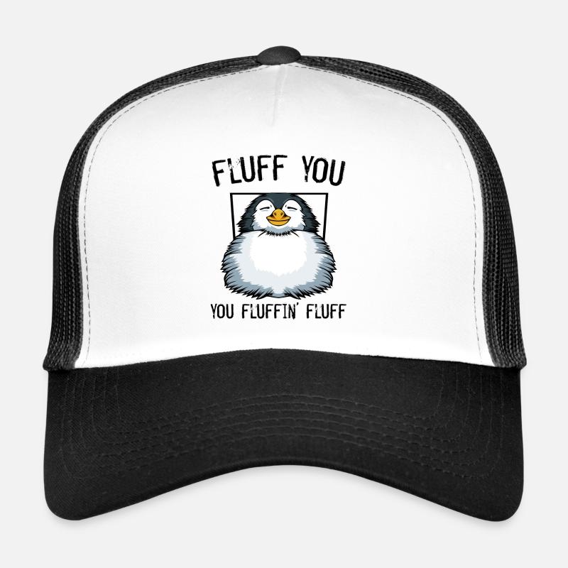 Pinguin - Trucker Cap - Weiß/Schwarz