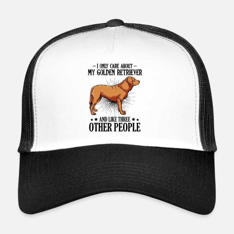 Golden retriever Casquette trucker 
