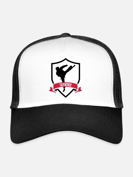 Taekwondo - Trucker Cap - white/black