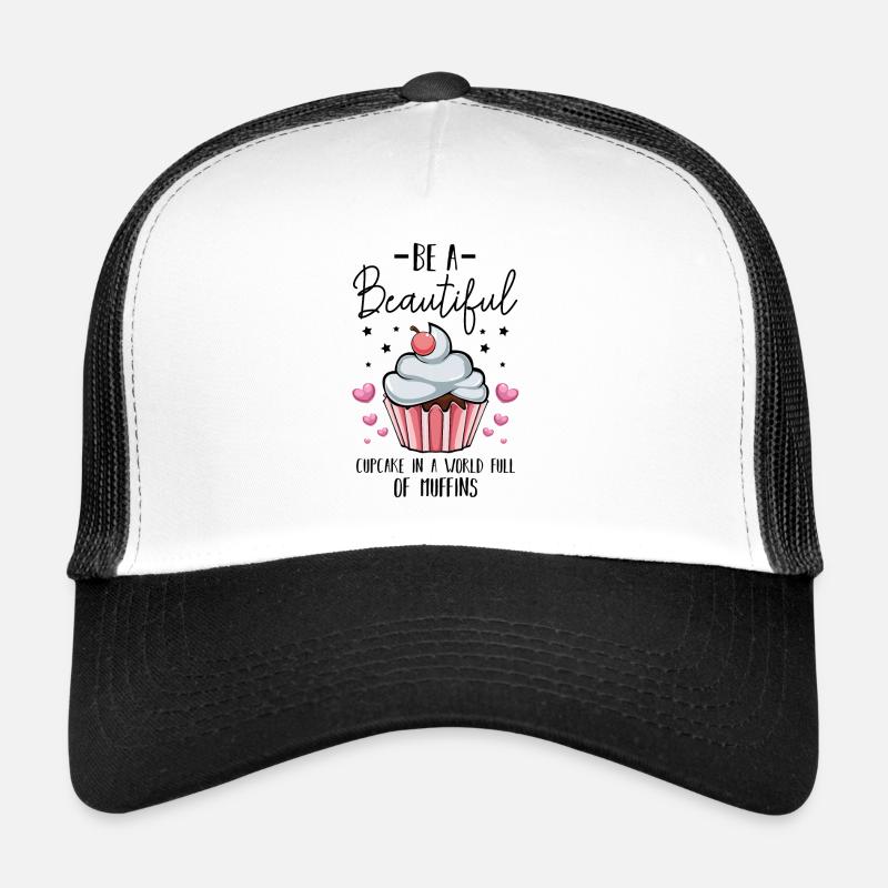 Cupcake - Trucker Cap - white/black