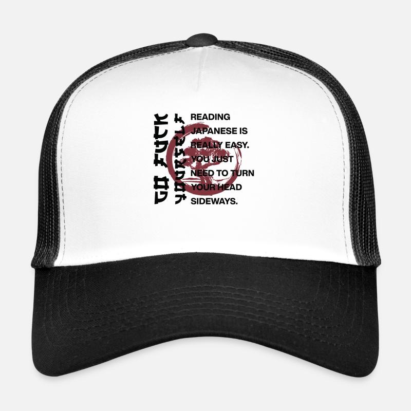 Lire le japonais est facile Casquette trucker 