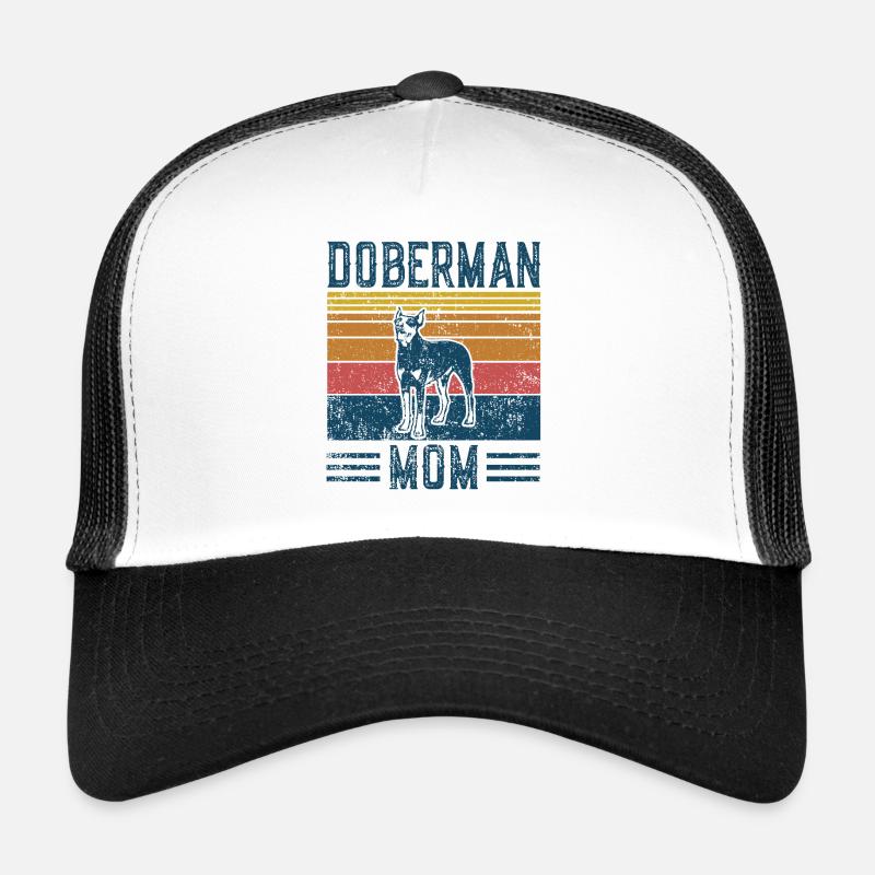 Hund Dobermann Mom - Vintage Mom Trucker Cap