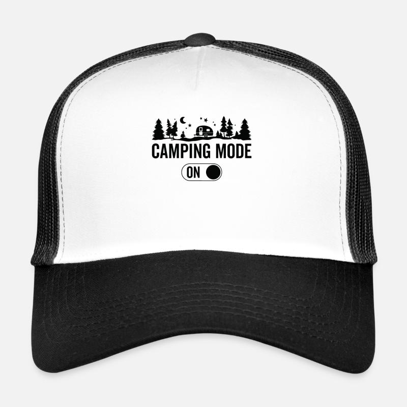 Mode Camping Activé - Camping randonnée Casquette trucker 