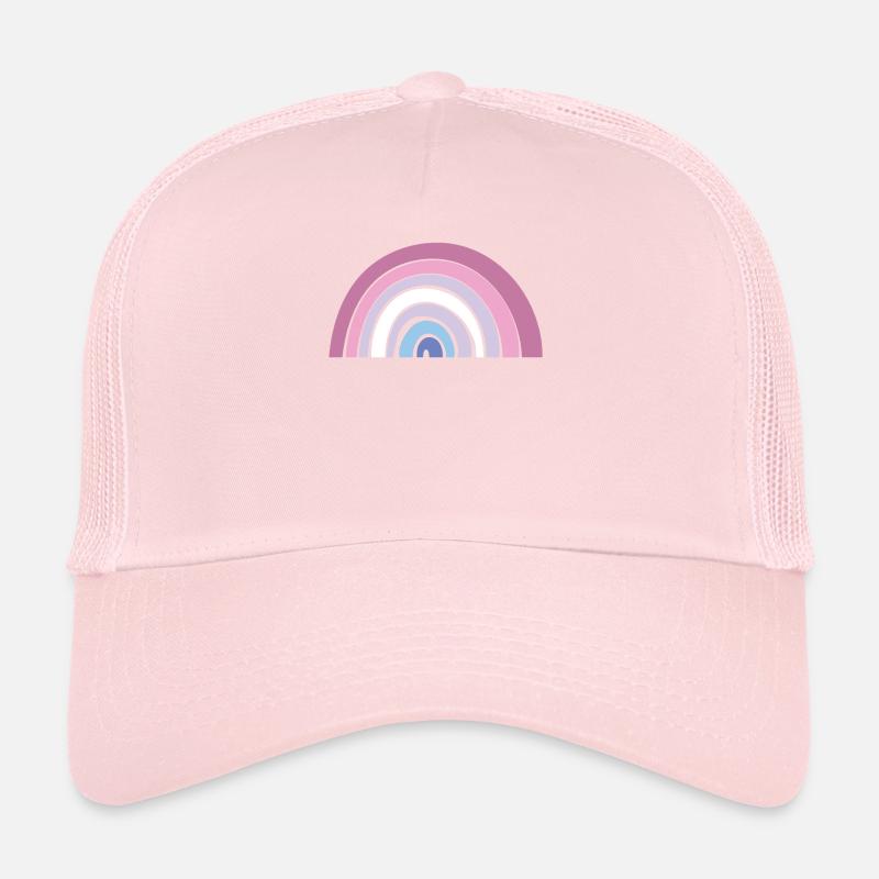 Drapeau - LGBTQIA Rainbow Bigender Casquette trucker 