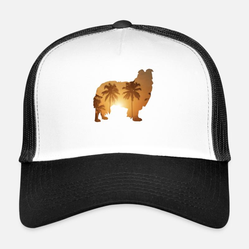 Summer Beach - Shetland-Schäferhund Trucker Cap