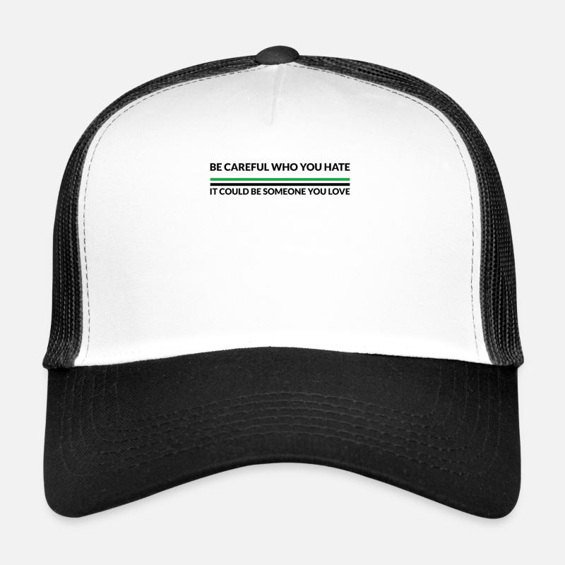 Vorsichtig, Wer Hasst - LGBTQ Neurois Trucker Cap