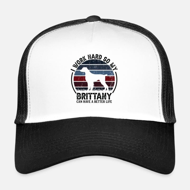 Arbeit Hart Arbeiten - Retro Brittany Trucker Cap