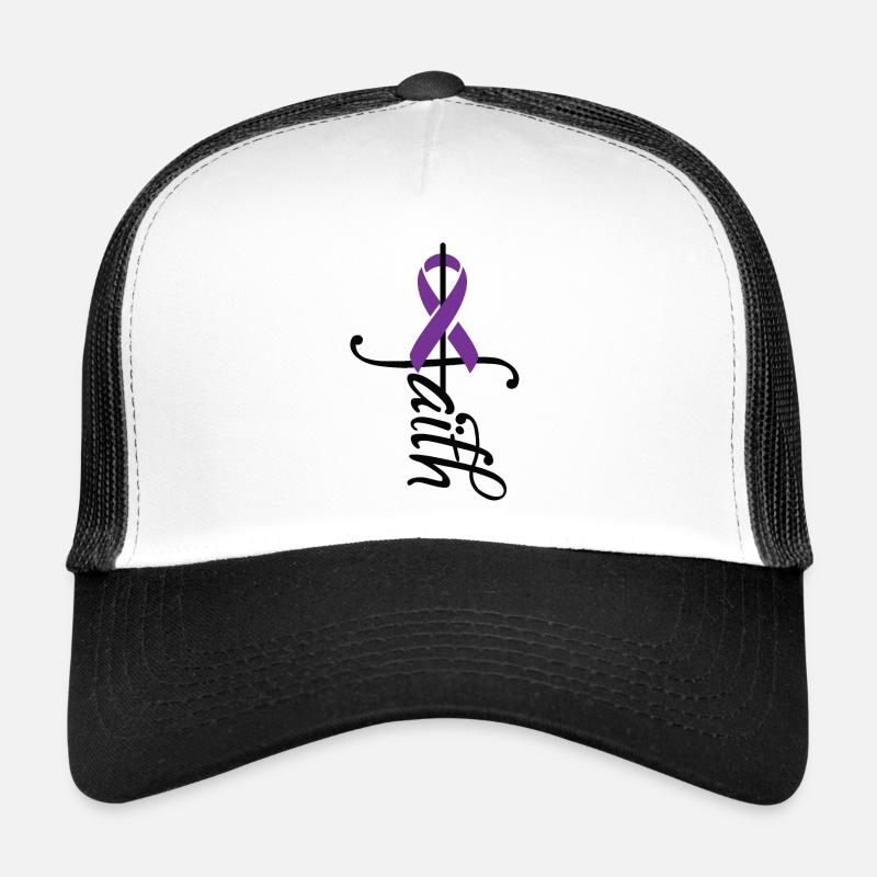 Ribbon Epilepsy Awareness Trucker Cap