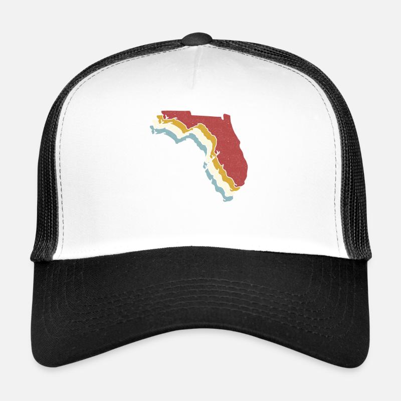 USA State - Vintage Map Florida Trucker Cap