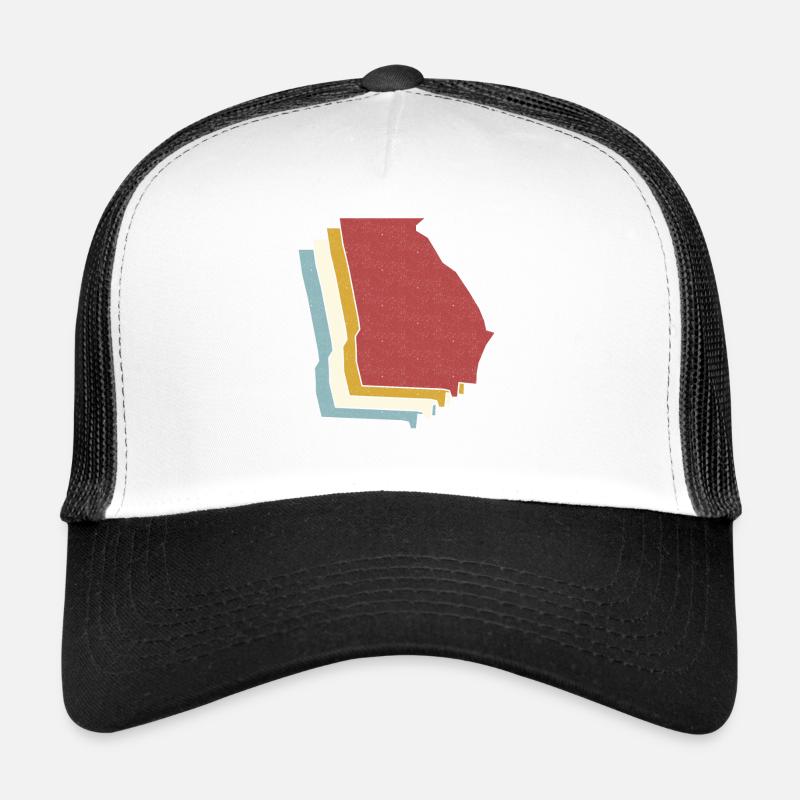 USA State - Vintage Map Georgia Trucker Cap