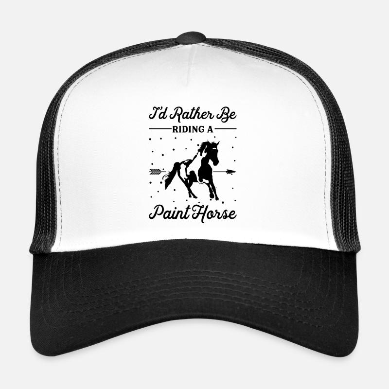 Reiten Eines Lackpferdes Trucker Cap