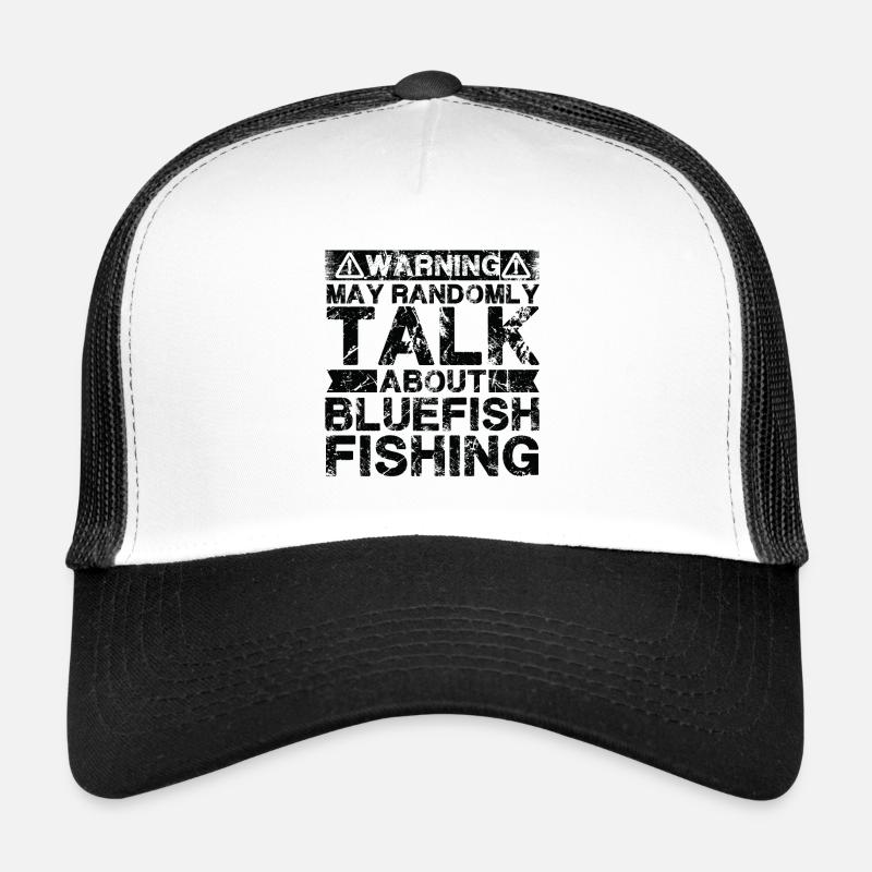 Pêche - Poisson bleu -Poisson Casquette trucker 
