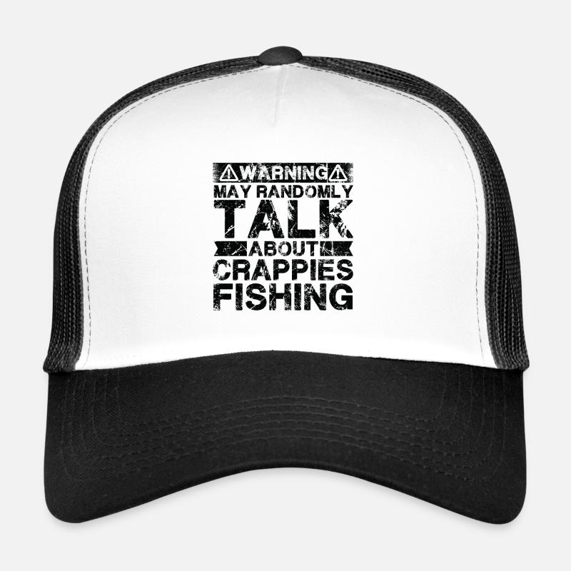 Pêche - Crappies Fish Casquette trucker 
