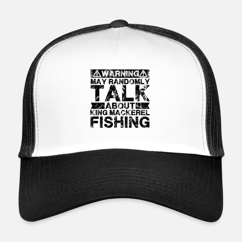 Fishing - King Mackerel Fish Trucker Cap