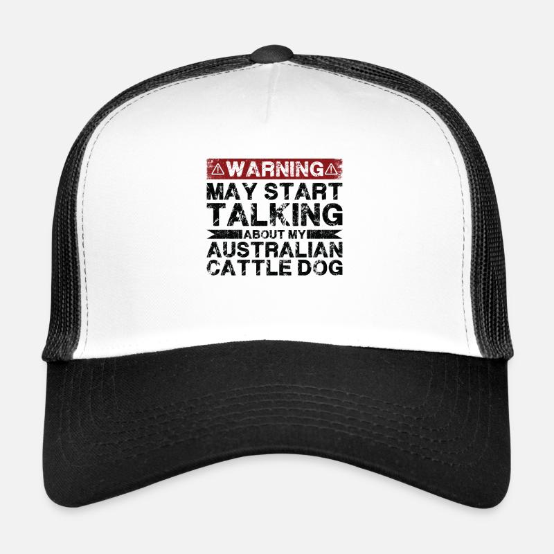 Parlez de Australian Cattle Dog Casquette trucker 