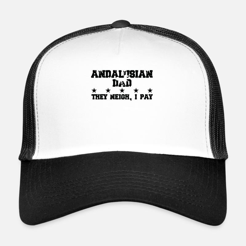 Père du cheval - andalou Casquette trucker 
