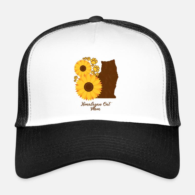 Sonnenblumenmutter - Himalaya-Katze Trucker Cap