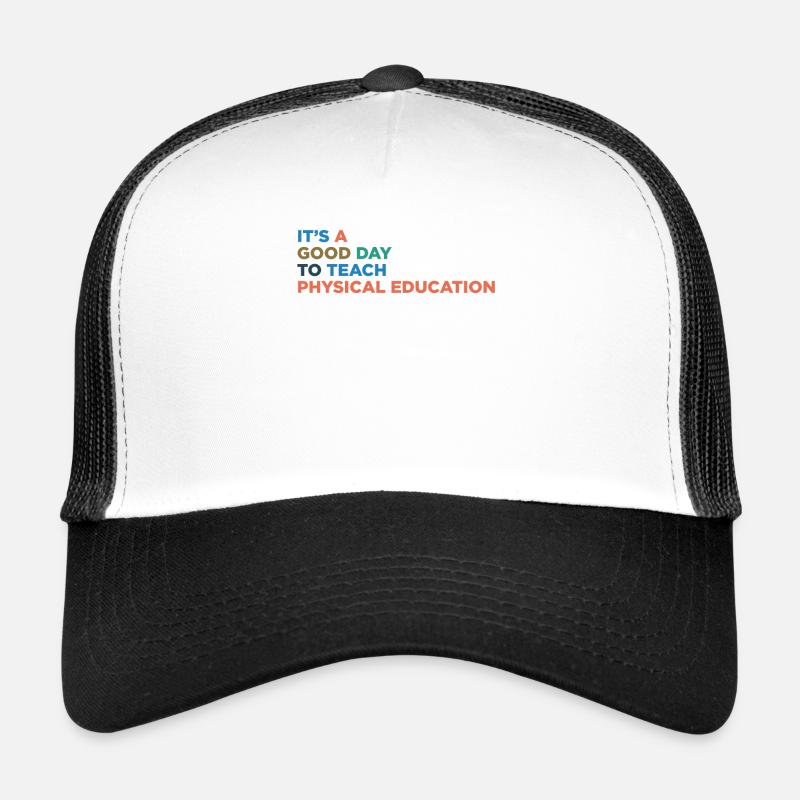 Sportlehrer Unterrichten - Trucker Cap - Weiß/Schwarz