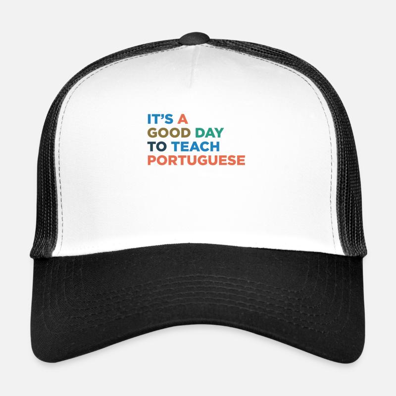 Unterrichten Sie Den Portugiesischen Lehrer Trucker Cap