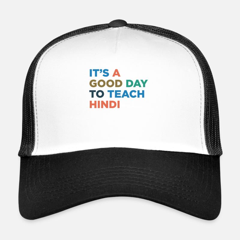 Hindi Lehrer Unterrichten Trucker Cap