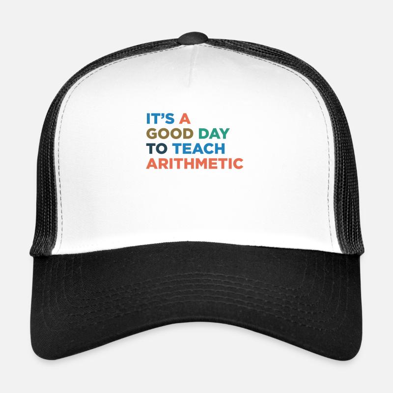 Arithmetiklehrer Unterrichten Trucker Cap