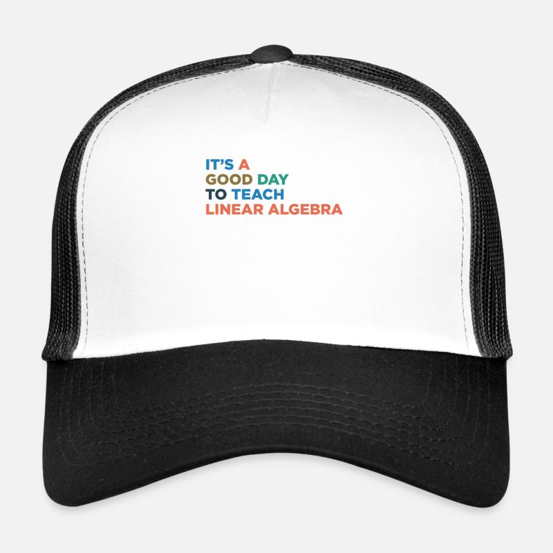 Enseigner l’algèbre linéaire Casquette trucker 
