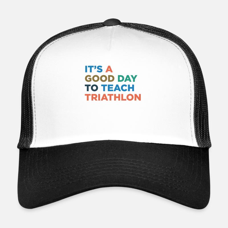 Teaching Triathlon Trainers Trucker Cap