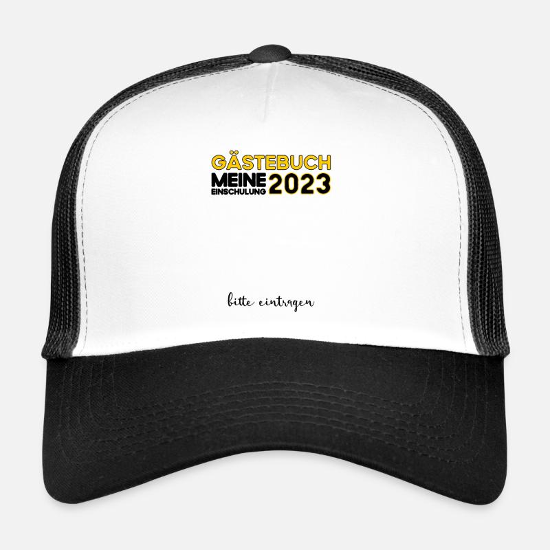 Gästebuch Einschulung 2023 Bitte Eintragen Schule Trucker Cap