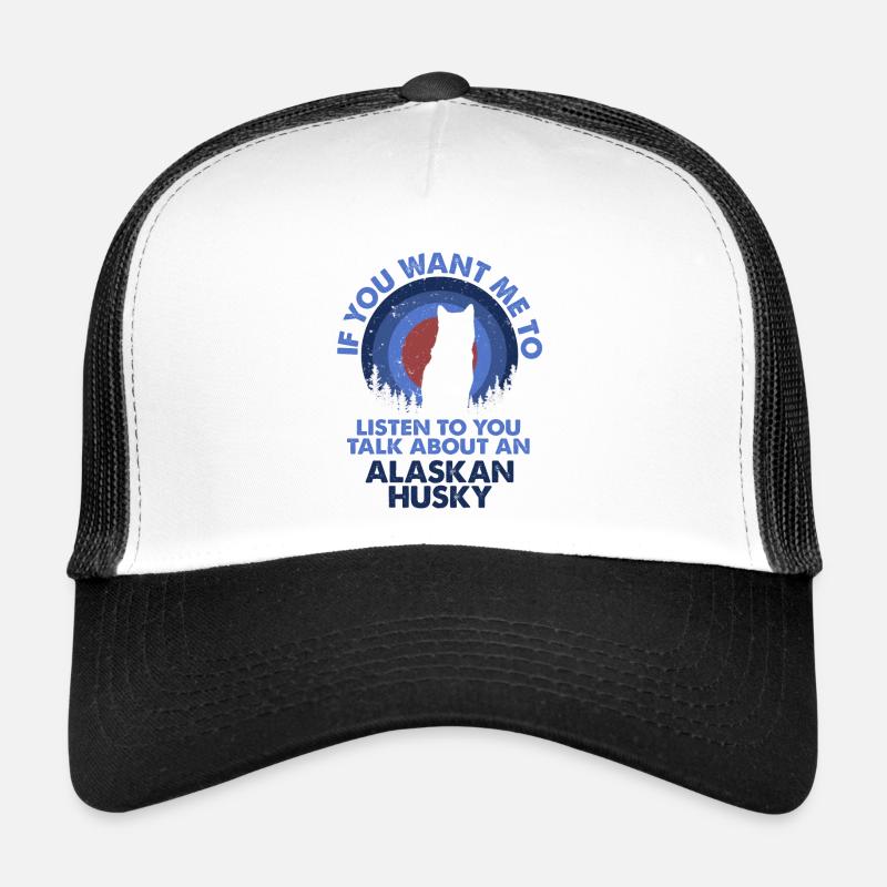 Talk about dogs Alaskan Husky Trucker Cap