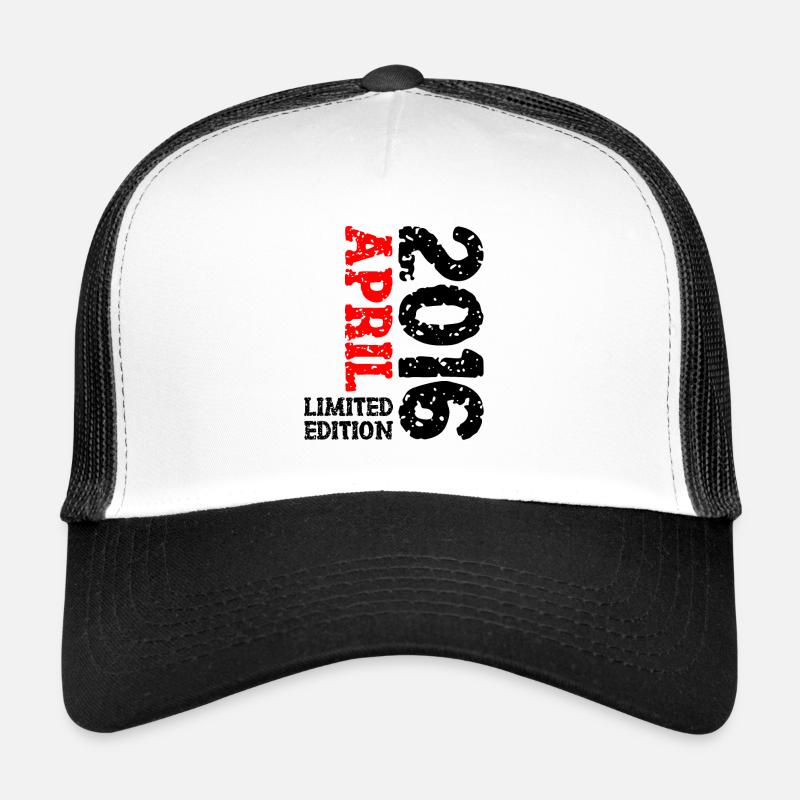 2016 April Limited Edition Birthday Gift Trucker Cap