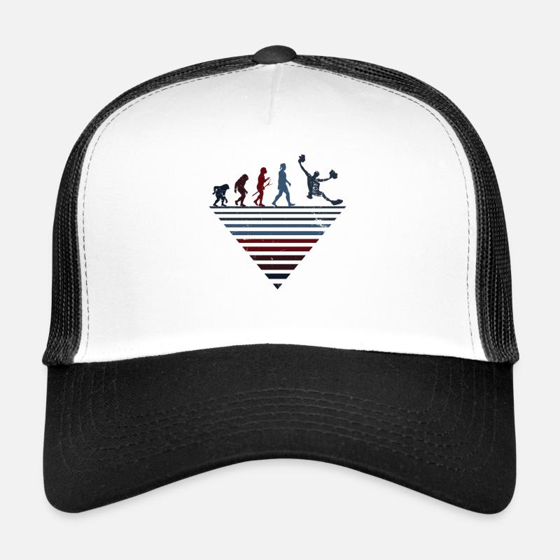 Evolution humaine - Bloc vintage Casquette trucker 