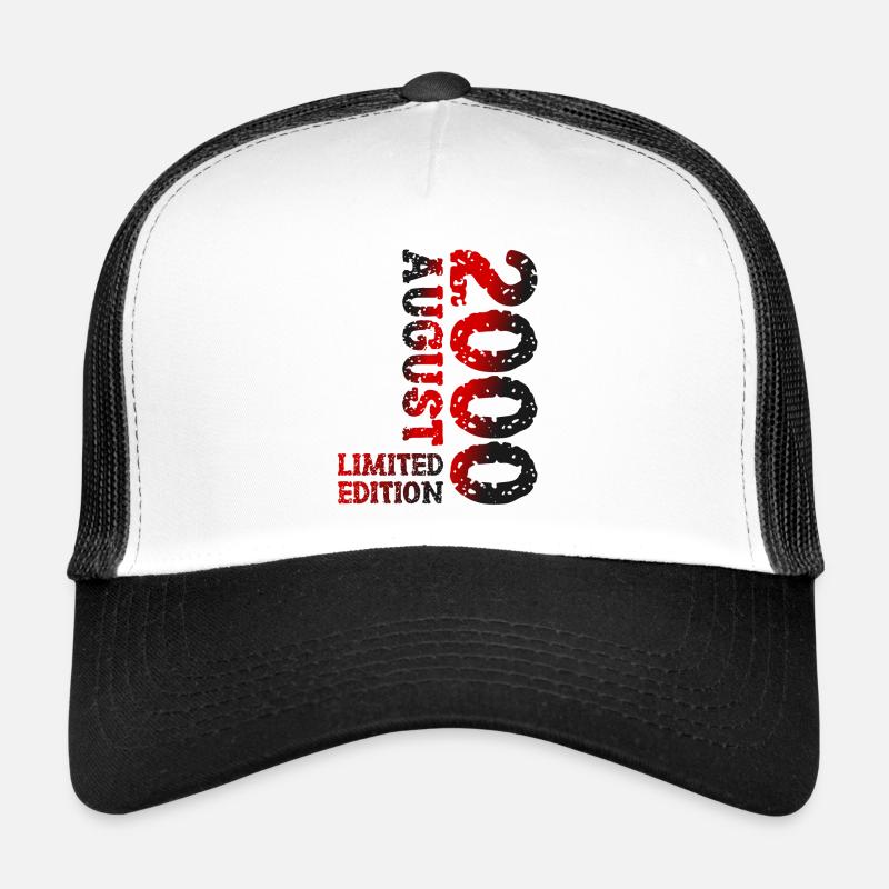 2000 August Limited Edition 23. Geburtstag Outfit Trucker Cap
