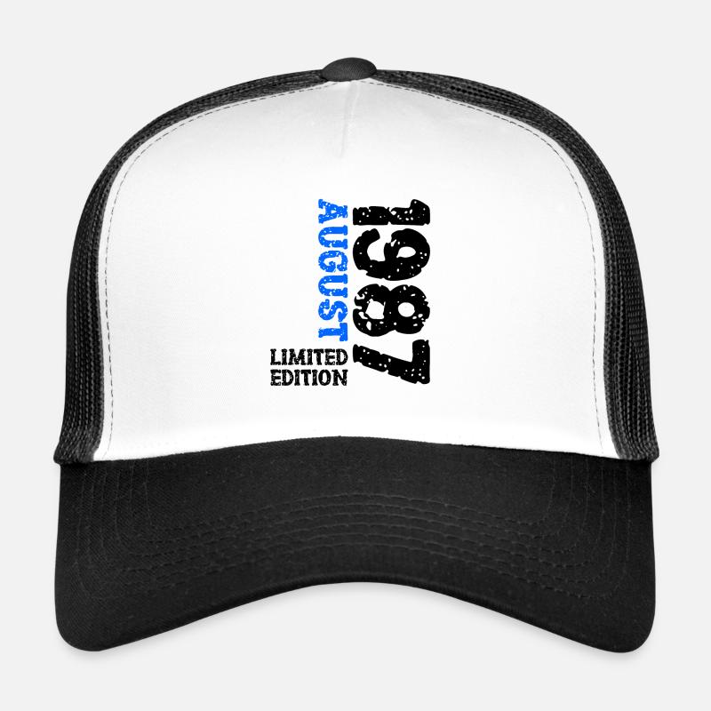 1987 Août Édition Limitée 36e Tenue d’anniversaire Casquette trucker 