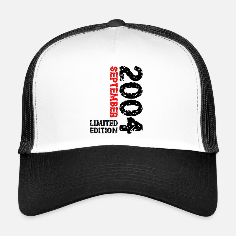 2004 September Limited Edition 19th Birthday Decoration Trucker Cap