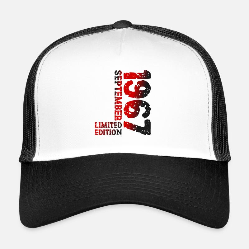 1967 Septembre Édition Limitée 56th Birthday Deco Casquette trucker 