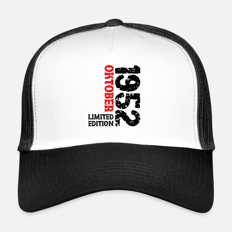 1952 Oktober Limited Edition 71. Geburtstag Deko Trucker Cap