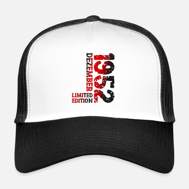 1952 Dezember Limited Edition 71. Geburtstag Deko Trucker Cap