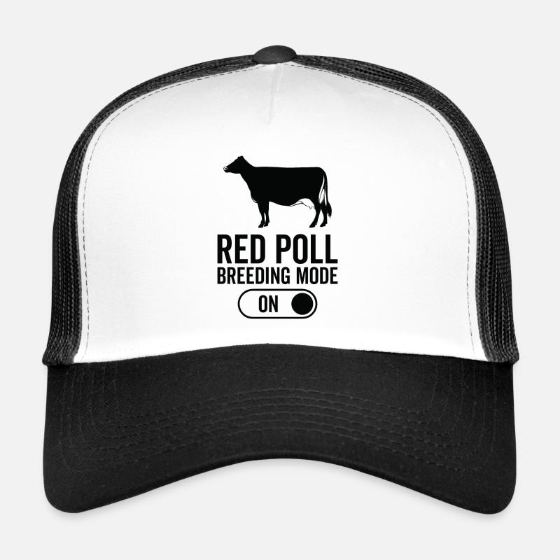 Cow Breeding Mode On - Red Poll Trucker Cap