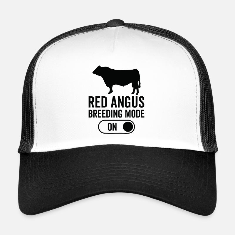 Kuhzuchtmodus Auf - Roter Angus Trucker Cap