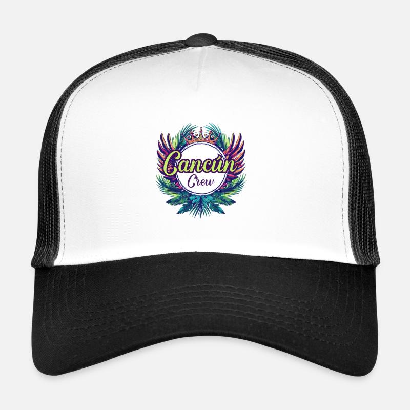 Vacances de l’équipage de Cancun Casquette trucker 