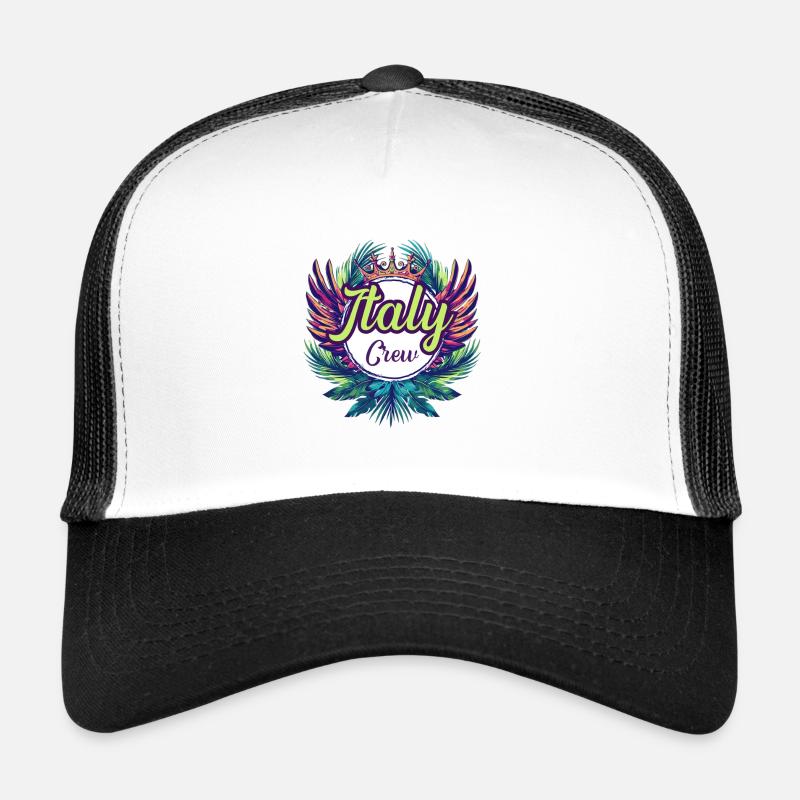 Italy Crew Holidays Trucker Cap