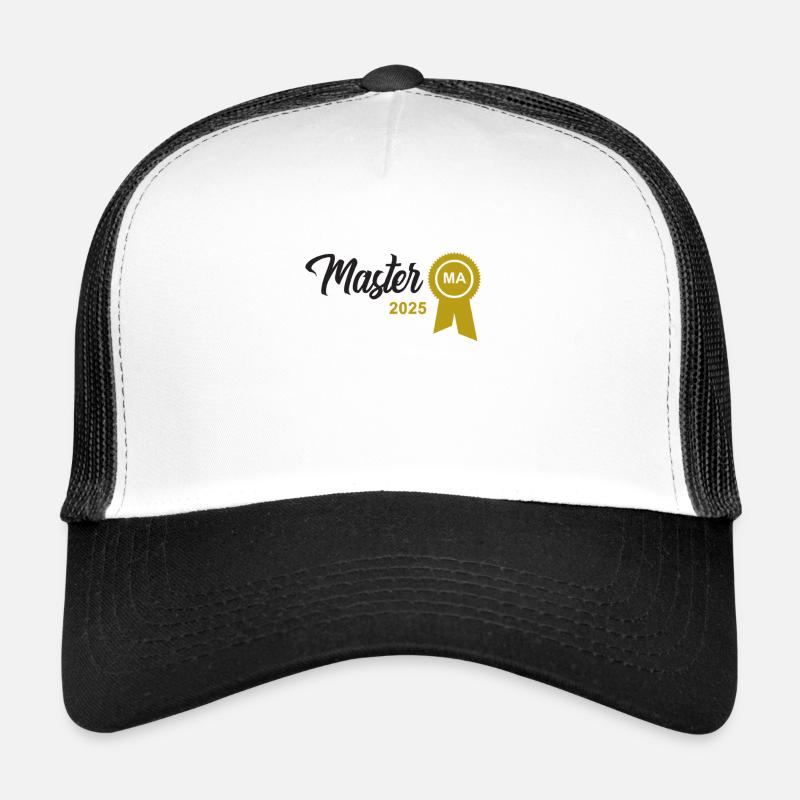 Master 2025 Diplôme de Master Graduation Casquette trucker 