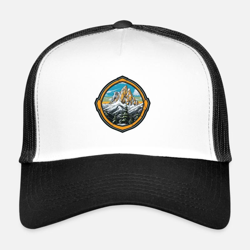 Mountains Nature Trucker Cap