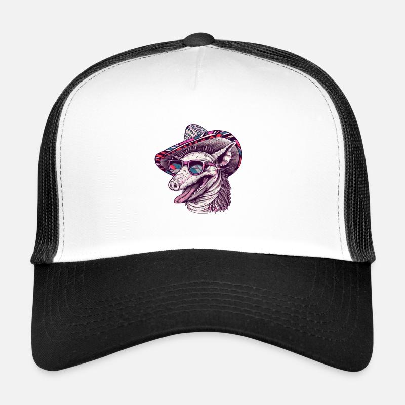 Armadillo Funny Sombrero Casquette trucker 