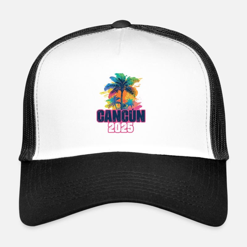Cancun 2025 Holiday Palms Trucker Cap
