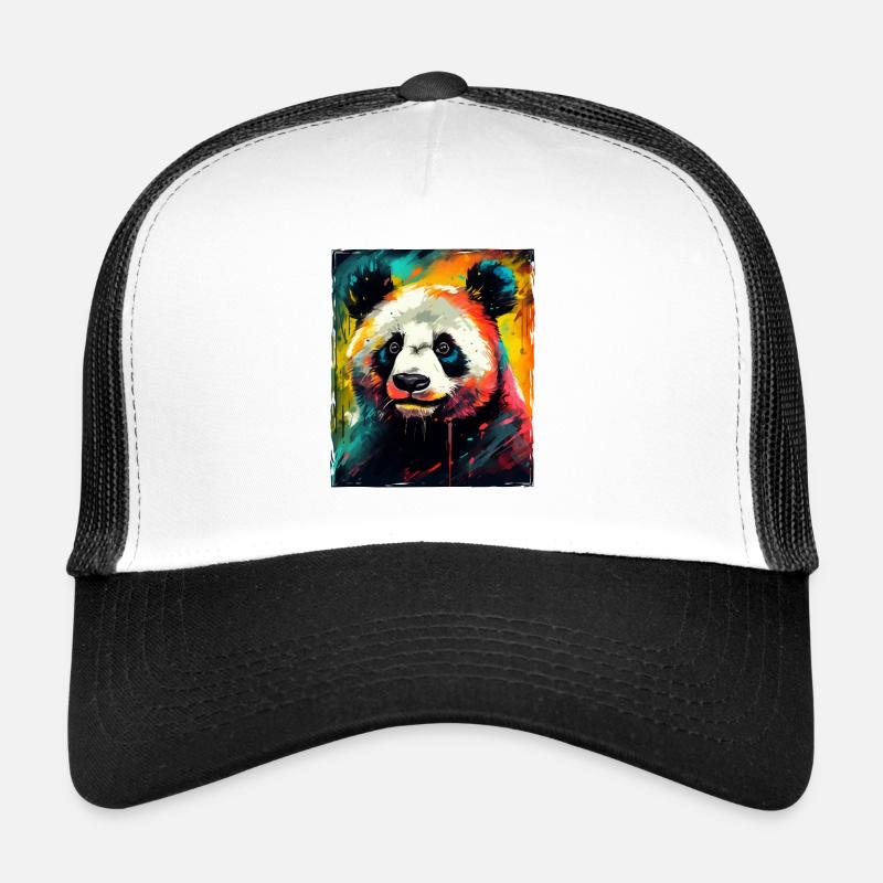 Panda Portrait Casquette trucker 