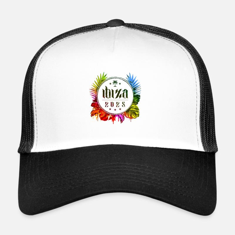 Ibiza 2025 Coloré Casquette trucker 
