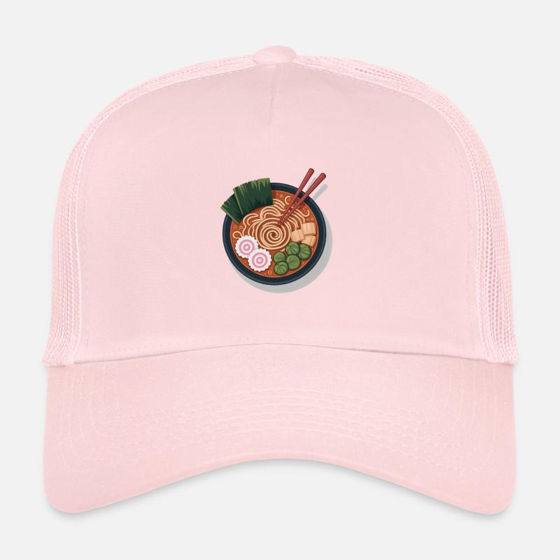 Pop Art Ramen Nodles Bol Graphique Casquette trucker 