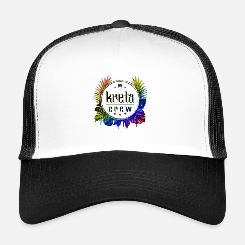 Crète Crew Coloré Casquette trucker 